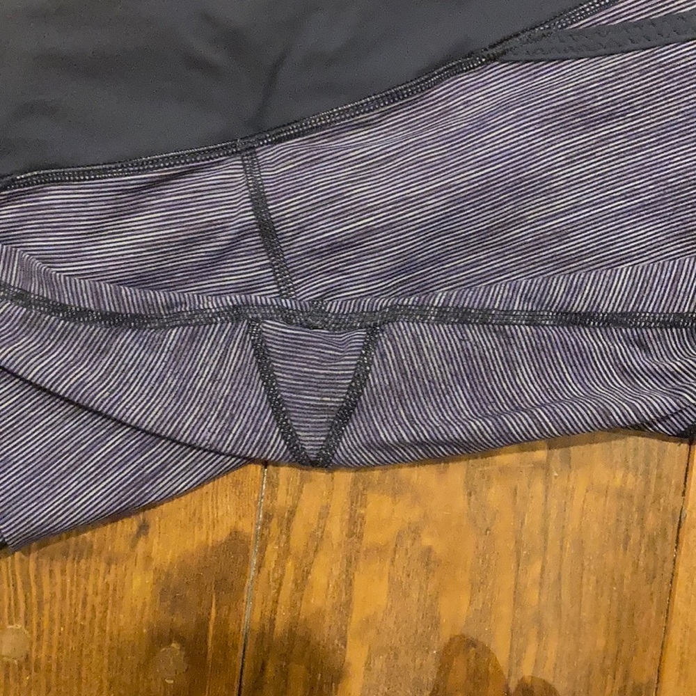 Lululemon Run Pace Crop Wee Are From Space Inkwell - image 3